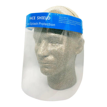 WORKHORSE® Headgear and Face Shield with Adjustable Ratchet, Yellow and Clear, Sold Individually