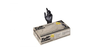 Gants en nitrile - Sans poudre, 4 mil, noirs, T.XL, 100/boîte