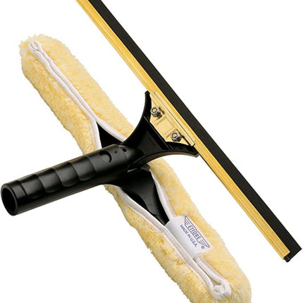 Ettore Professional Brass Backflip Window Cleaning Tool - 18" Black, Sold Individually