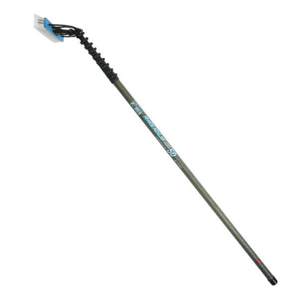 Pure Water Power Kevlar Water Fed Pole - High-Modulus Carbon Fiber & Kevlar, Sturdy Clamps, Sold Individually