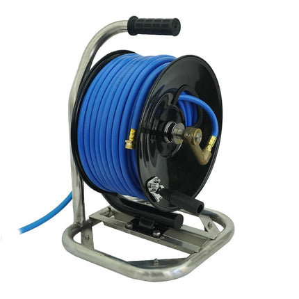 Pure Water Power Heavy Duty Portable Hose Reel - 150 ft, Sold Individually