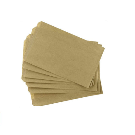 Sachet alimentaire en papier sulfurisé ordinaire De Luxe 610206 - Biodégradable, écologique, naturel, 1000/Caisse
