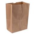 Sac en papier kraft trapu, 35lb, 9.75" x 6" x 16", 500/paquet