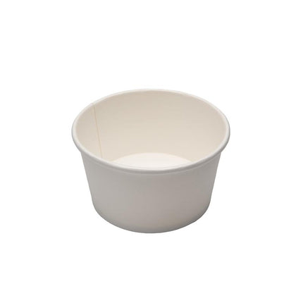 Eco-Packaging Paper Food Bowl - 12oz, White, 2000/Case