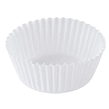 Paper Baking Cups - White, 500/Sleeve