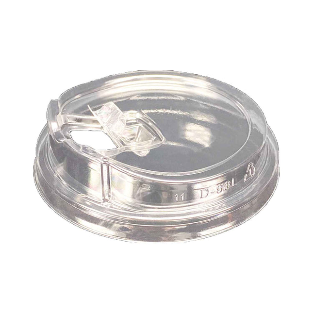 Green Century PET Sippy Lid for Cold Cups - Fits 12–24oz Cups, Clear, 1000/Case