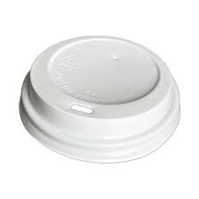 511 Food Service White Dome Lid for Hot Cups - Fits 10–20oz Cups, 1000/Case