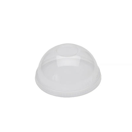 Compostable Dome Lid - No Hole, 98mm, 1000/Case