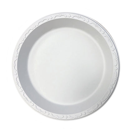 ECORP9-MFPP 9" ROUND PLATE WHITE 400/CS