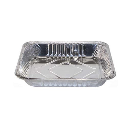 Chef Elite Half Size Medium Steam Pans - Aluminum, FDA & Kosher Approved, 32.3" X 26.3" X 5cm, Silver, 100/Case