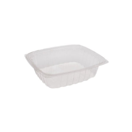 Barquette rectangulaire transparente compostable - 24oz, 600/Caisse