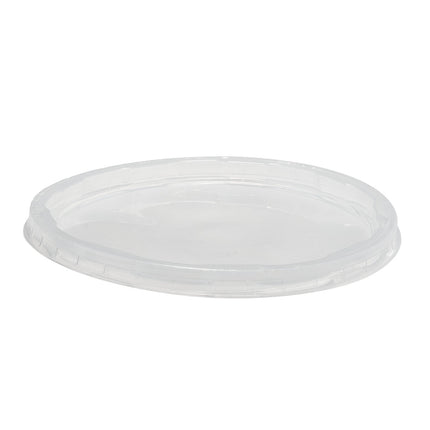 Couvercle plat encastrable Ecorclid-Pp pour récipient charcutier 8-32oz, 500 par carton