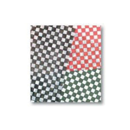 McNairn Packaging Check Liners - 12" X 12", Green/White, 2000/Case
