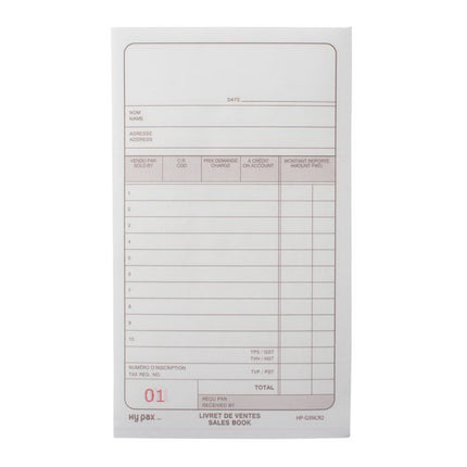 Guest Check - 10 Books/Pack