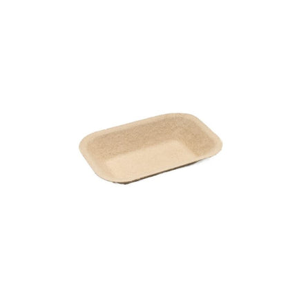 Barquette alimentaire en pulpe de cellulose Eco-Emballage - 1000/Caisse