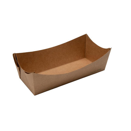 Barquette à Hot-dog - Papier Kraft, 17,78 X 6,98 X 6,35 cm, 300/Caisse