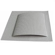 Intercalaire cannelé pour pizza Ecofolds - 29,84 X 29,84 cm, 400/Caisse