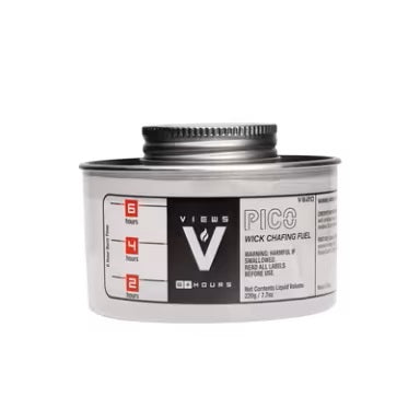 Wick Fuel with Body - 6-Hour Burn Time, Clear, 24/Case