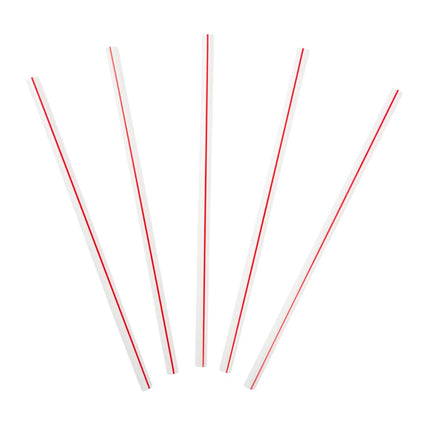 511 Food Service Super Jumbo Straw - 8", Bulk, 1,500/Case