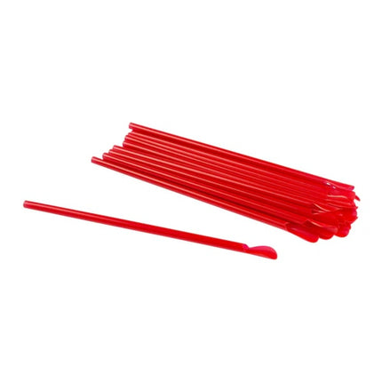 511 Food Service Pailles Cuillères de 8 po - 200 Pailles/Boîte