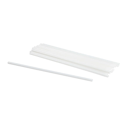 Milkshake Straw - 8", White, 250/Box