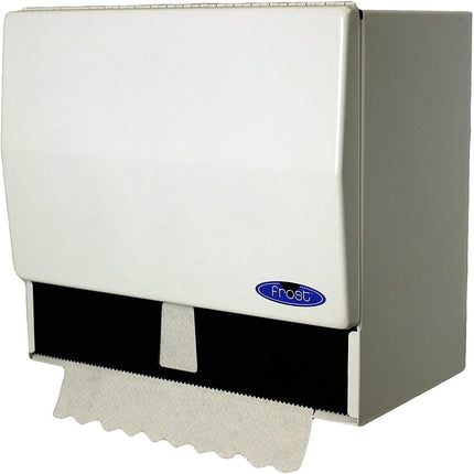 Frost Universal Towel Dispenser - White, Sold Individually