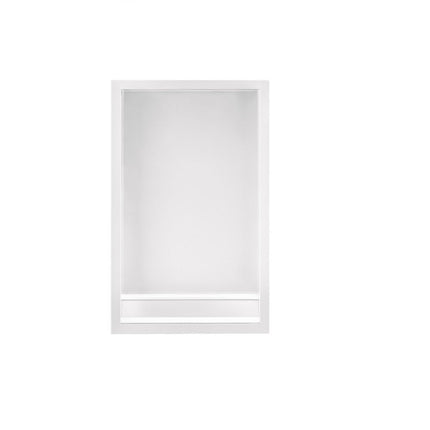 Excel Dryer ADA-Compliant Recessed Wall Kit - XLERATOR Compatible, Stainless Steel, Space-Saving Flush Mount, White, Sold Individually