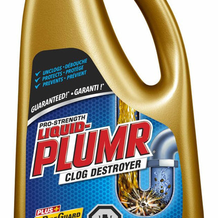 Liquid Plumber 900-ML Drain Opener, 1/Case