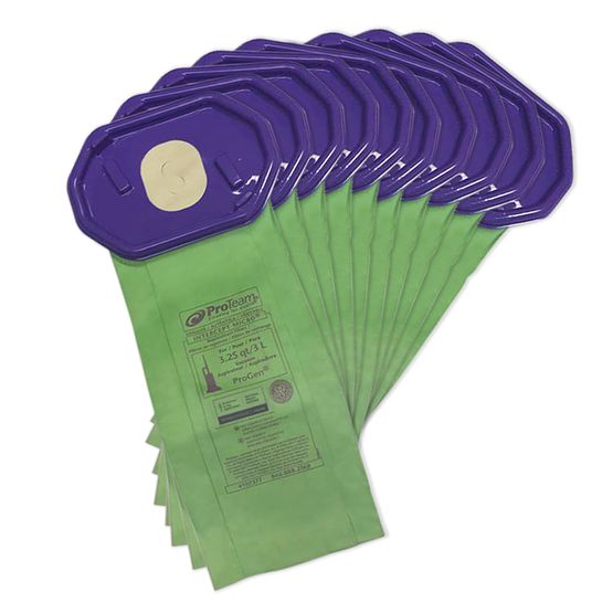 ProTeam® Intercept Micro® Filter Bag, Green, 10/Pack