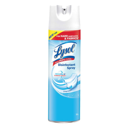 Lysol® Disinfectant Spray - Crisp Linen, 539g, 12/Case