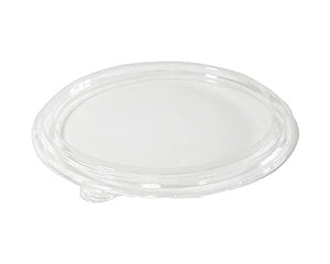 Sabert® 6" Lid For 16oz. Round Bowl, PET, Clear, 500/Case-B2B Discounters