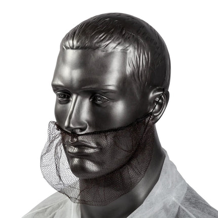 511 Food Service™ Mesh Beard Net, Brown , 100/Case-B2B Discounters