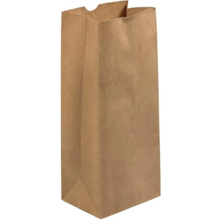 Rosenbloom Paper Grocery Bag - 10lb, 6.5" X 4" X 13.25", Kraft, 500/Case