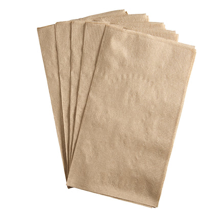 Premier Essential Dinner Napkin - Kraft, 16.93" X 14.96", 1 Ply, 250/Pack, 12 Packs/Case