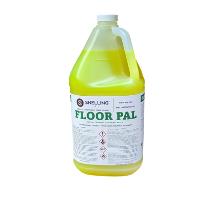 Nettoyant neutre pour sols BSC Floor Pal - Pin, 4 L, 1/unité