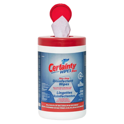 Certainty Plus Disinfectant Wipe - 1200/Case