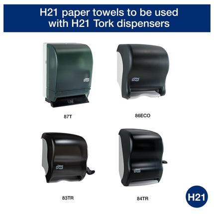 Tork Universal Hand Towel Roll - Natural, 800'/Roll, 6 Rolls/Dispensers
