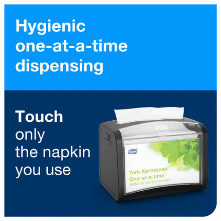 Tork Universal Xpressnap Dispenser Napkin - Interfold, 500 Sheets/Bag, 12 Bags/Case
