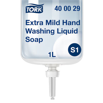 Tork Extra Mild Hand Washing Liquid Soap - 1L, 6/Case