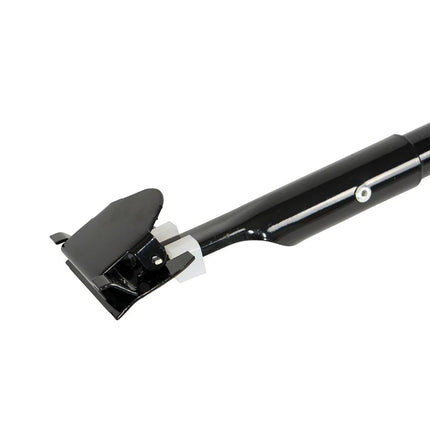 Globe™ Dust Mop Handle, 60", Metal with Snap On Clip, 1/Each-B2B Discounters